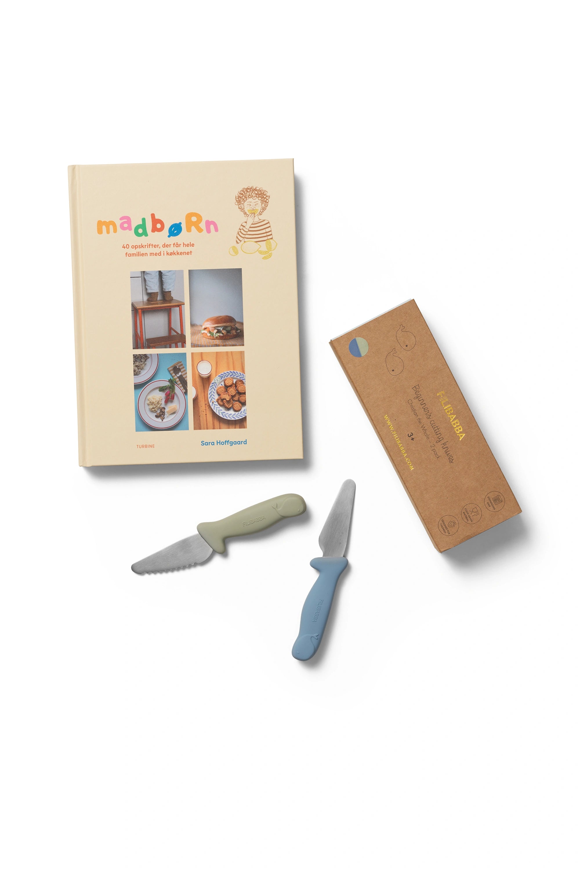 Madbørn pakken | Kogebog & Knive