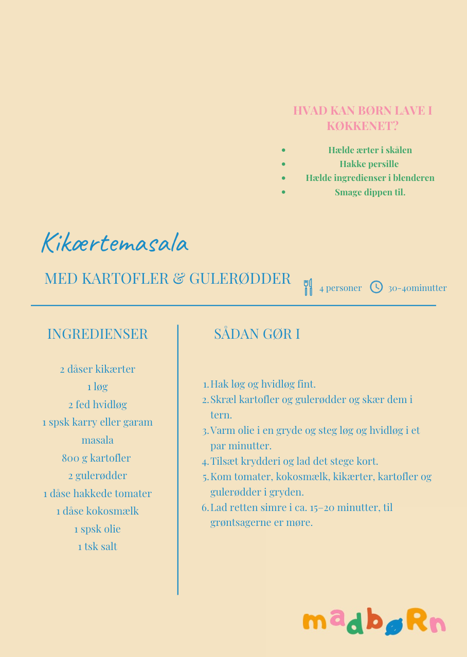 Ugeplan: Spise flere bælgfrugter